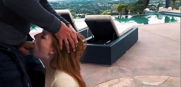  DevilsFilm Cute Redhead Teen Gets Fucked By Step-DILF After Golf Practice